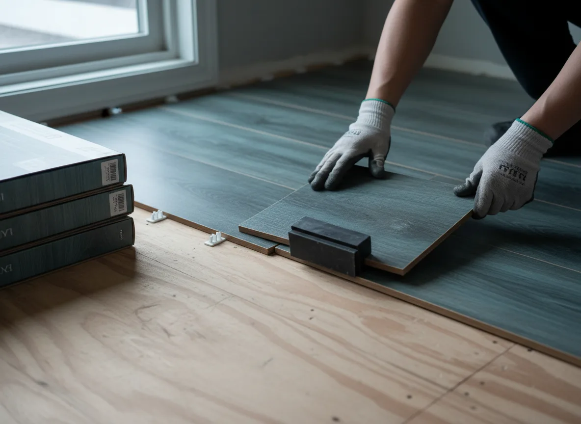 Luxury Vinyl Plank Installation company in Glenburn, ME